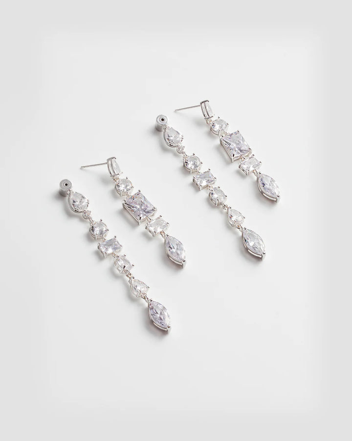 Boucles d'oreilles à pierres scintillantes Drip Drop