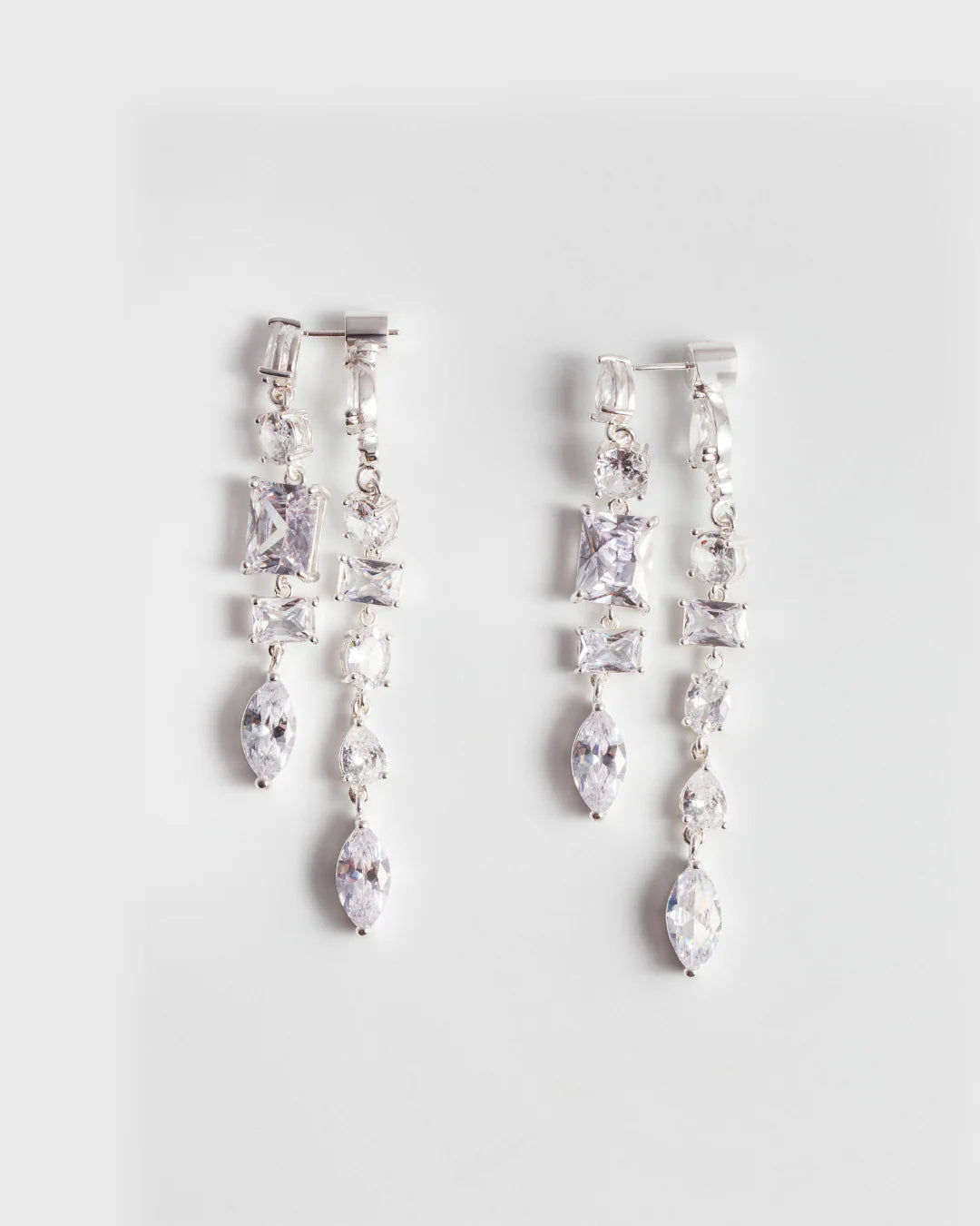 Boucles d'oreilles à pierres scintillantes Drip Drop