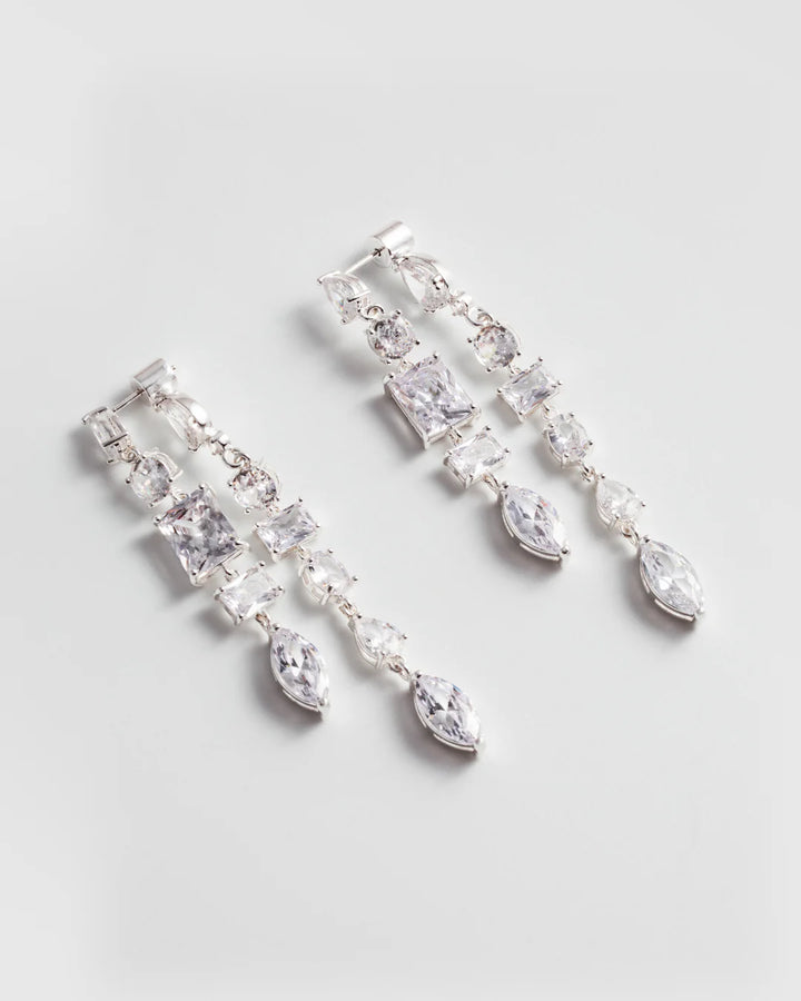 Boucles d'oreilles à pierres scintillantes Drip Drop