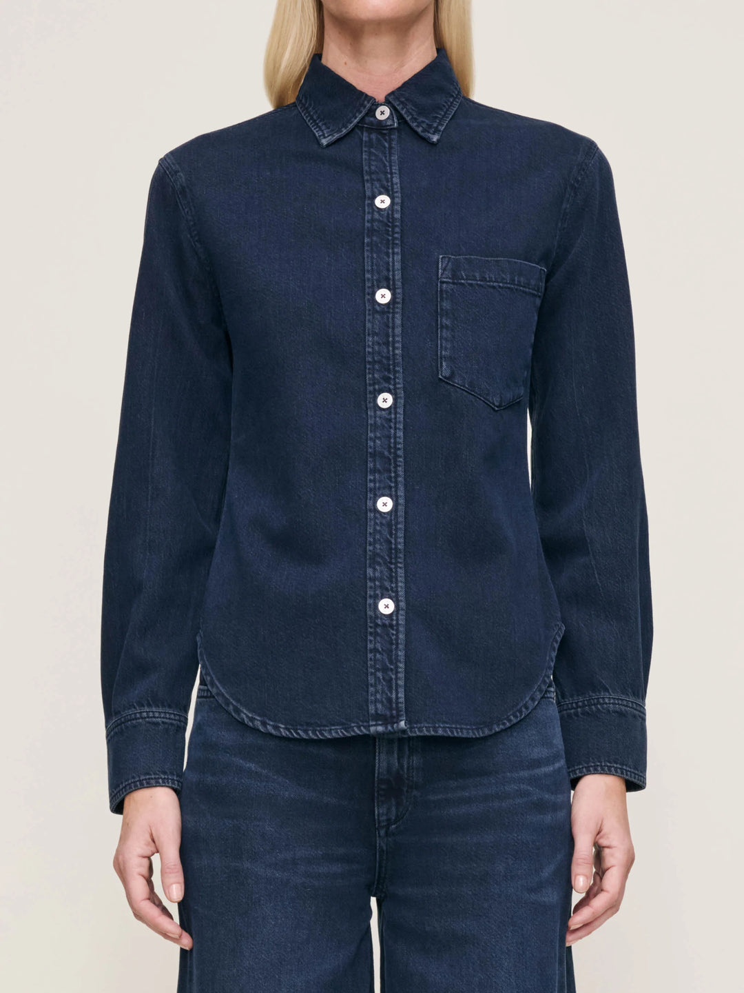 Chemise en denim Ines