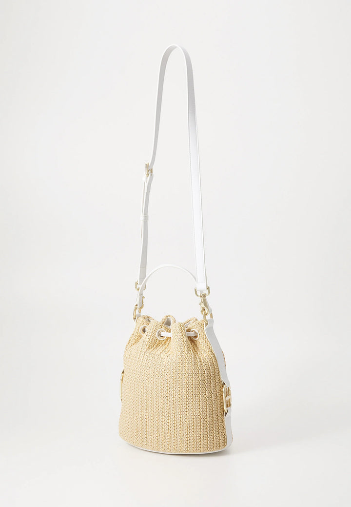 Sac à main seau tressé