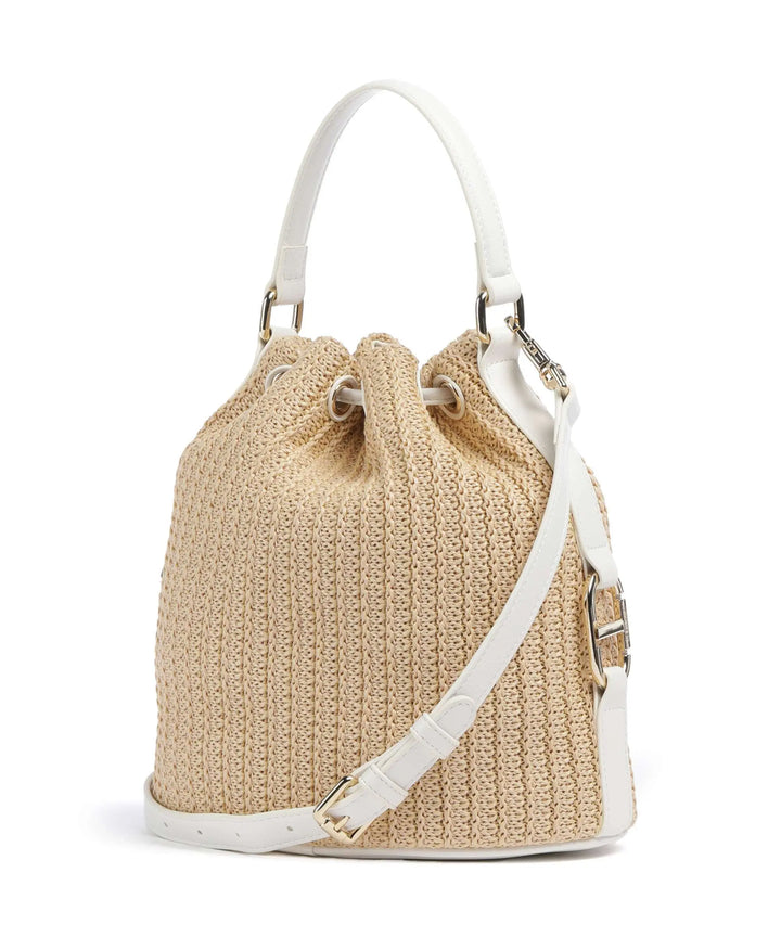 Sac à main seau tressé