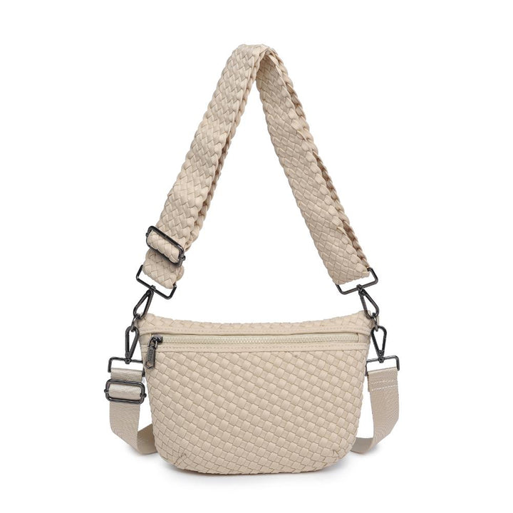 Sac banane et bandoulière en néoprène tressé Ethereal