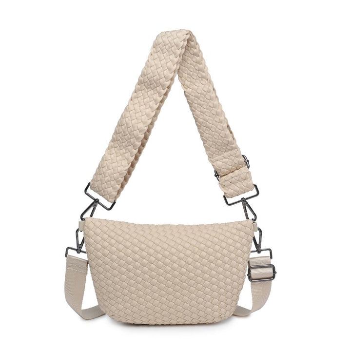 Sac banane et bandoulière en néoprène tressé Ethereal