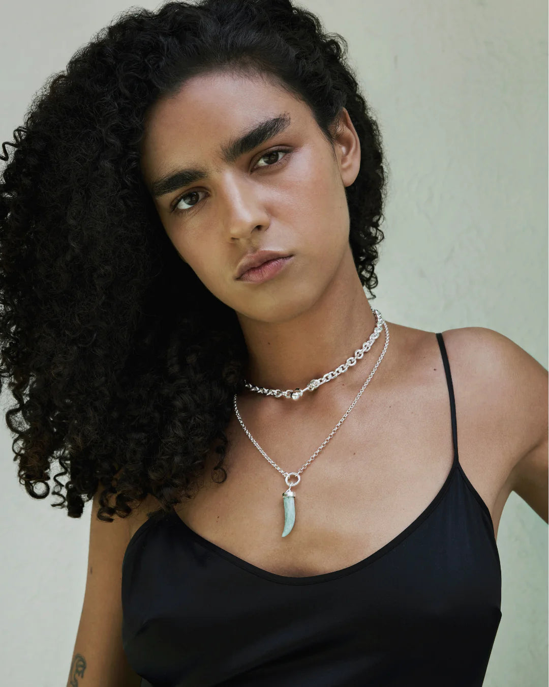 Collier chaîne avec anneau Diana 20"