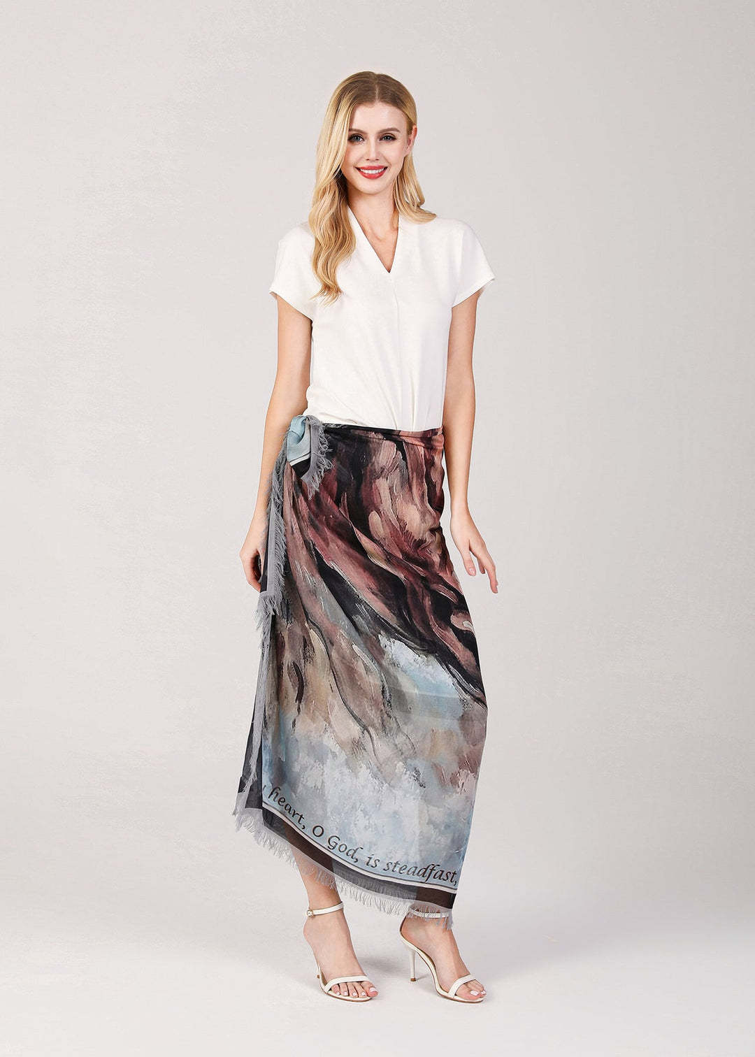 Foulard Le Cheval en soie et modal Steadfast