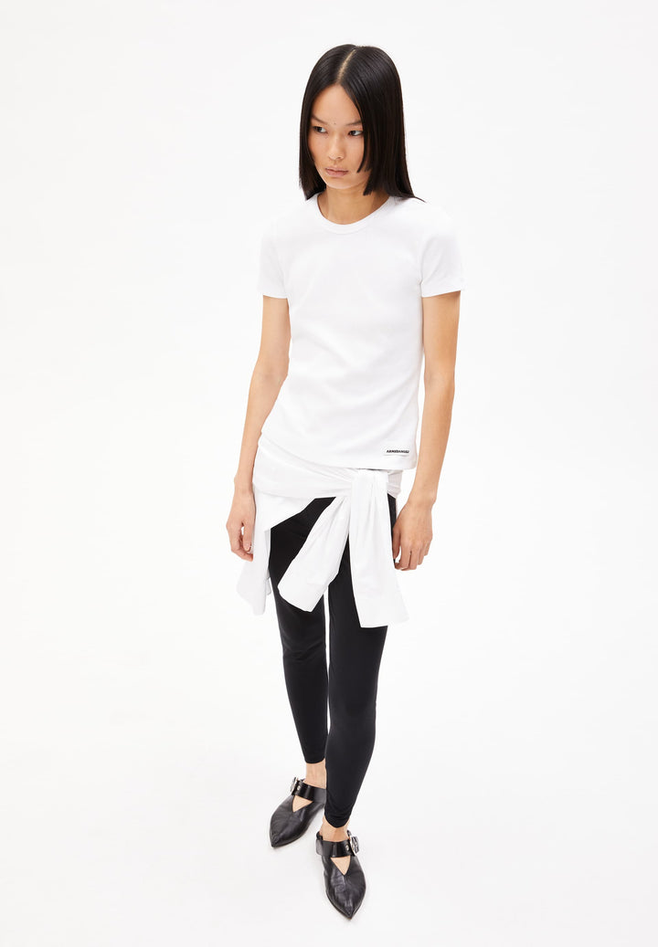 T-shirt en coton côtelé Kardaa