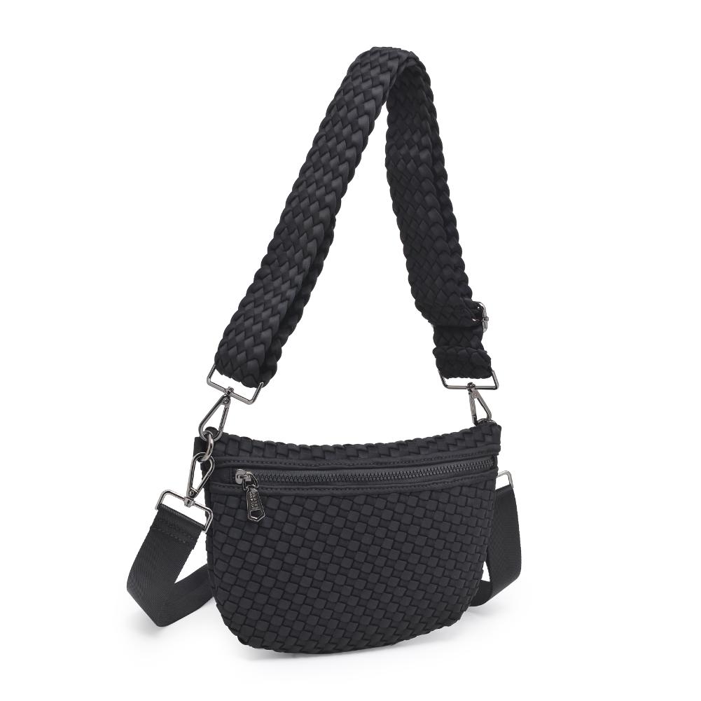 Sac banane et bandoulière en néoprène tressé Ethereal