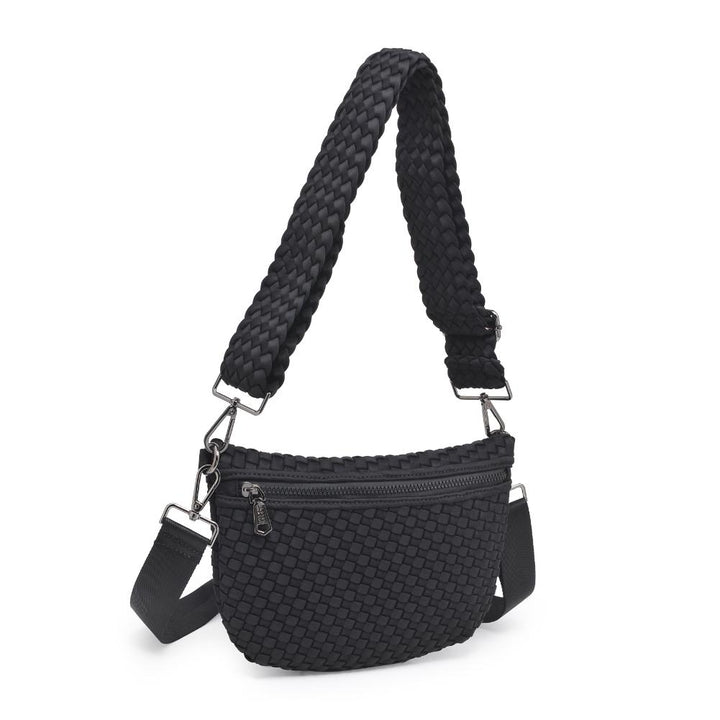 Sac banane et bandoulière en néoprène tressé Ethereal
