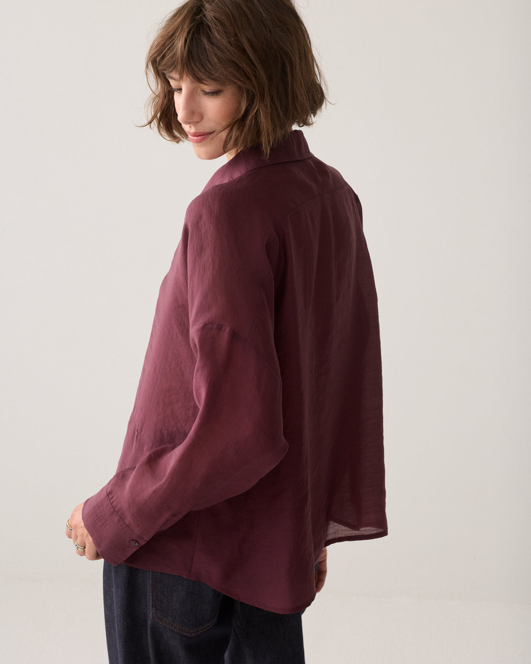 Blouse modulable en lyocell