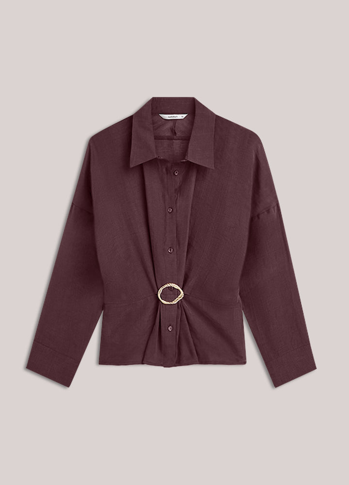Blouse modulable en lyocell
