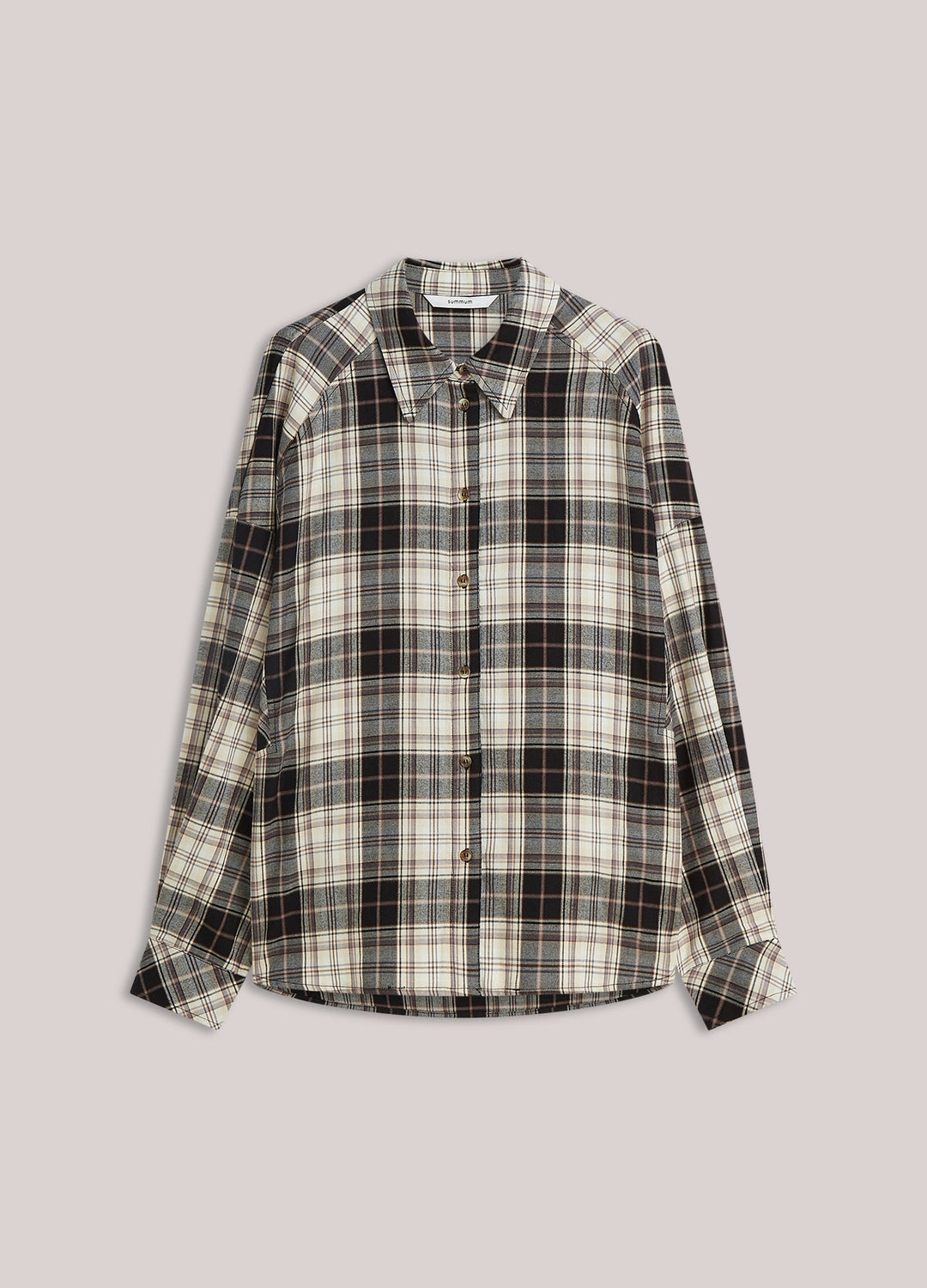 Chemise en flanelle à carreaux