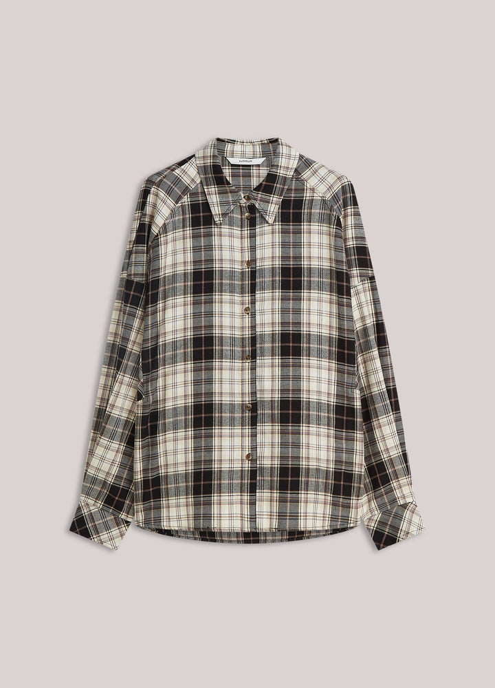 Chemise en flanelle à carreaux
