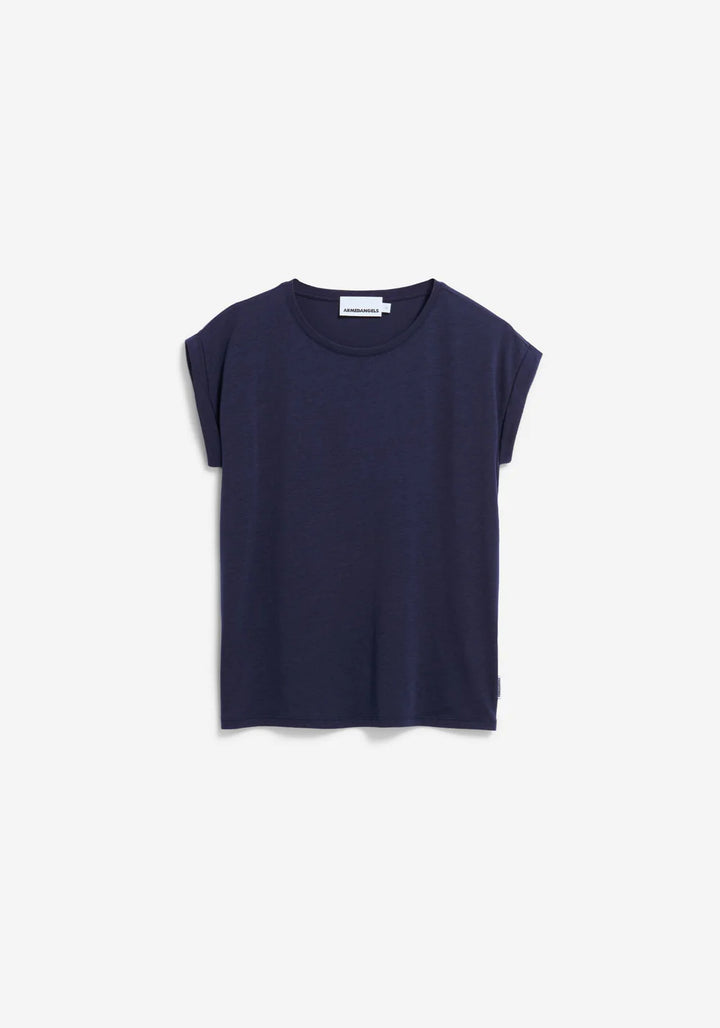 T-shirt à mancherons et revers Jilaana