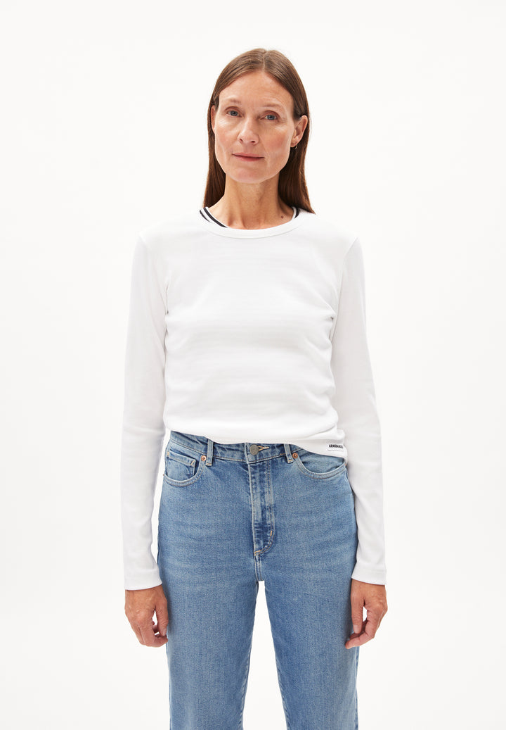 Chandail manches longues en coton Jaalia