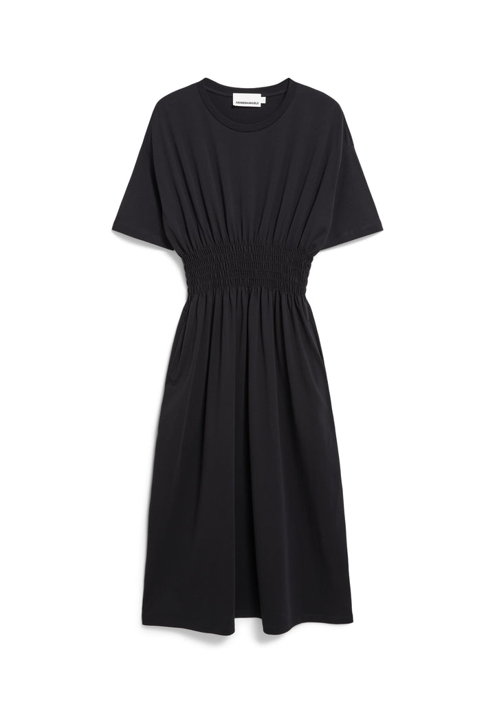 Robe longue avec taille smockée Kiwanaa