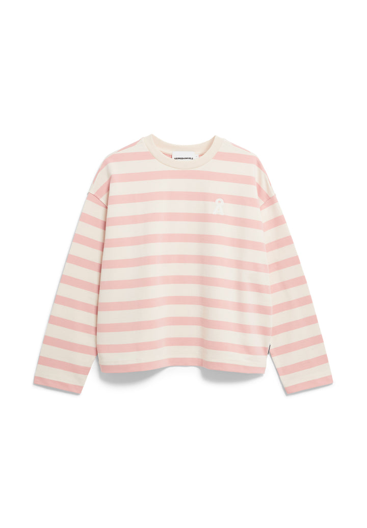 Pull côtelé rayé avec logo brodé Frankaa Bold