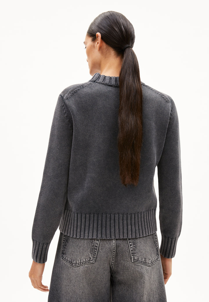 Pull en coton avec col rond Amaliaas