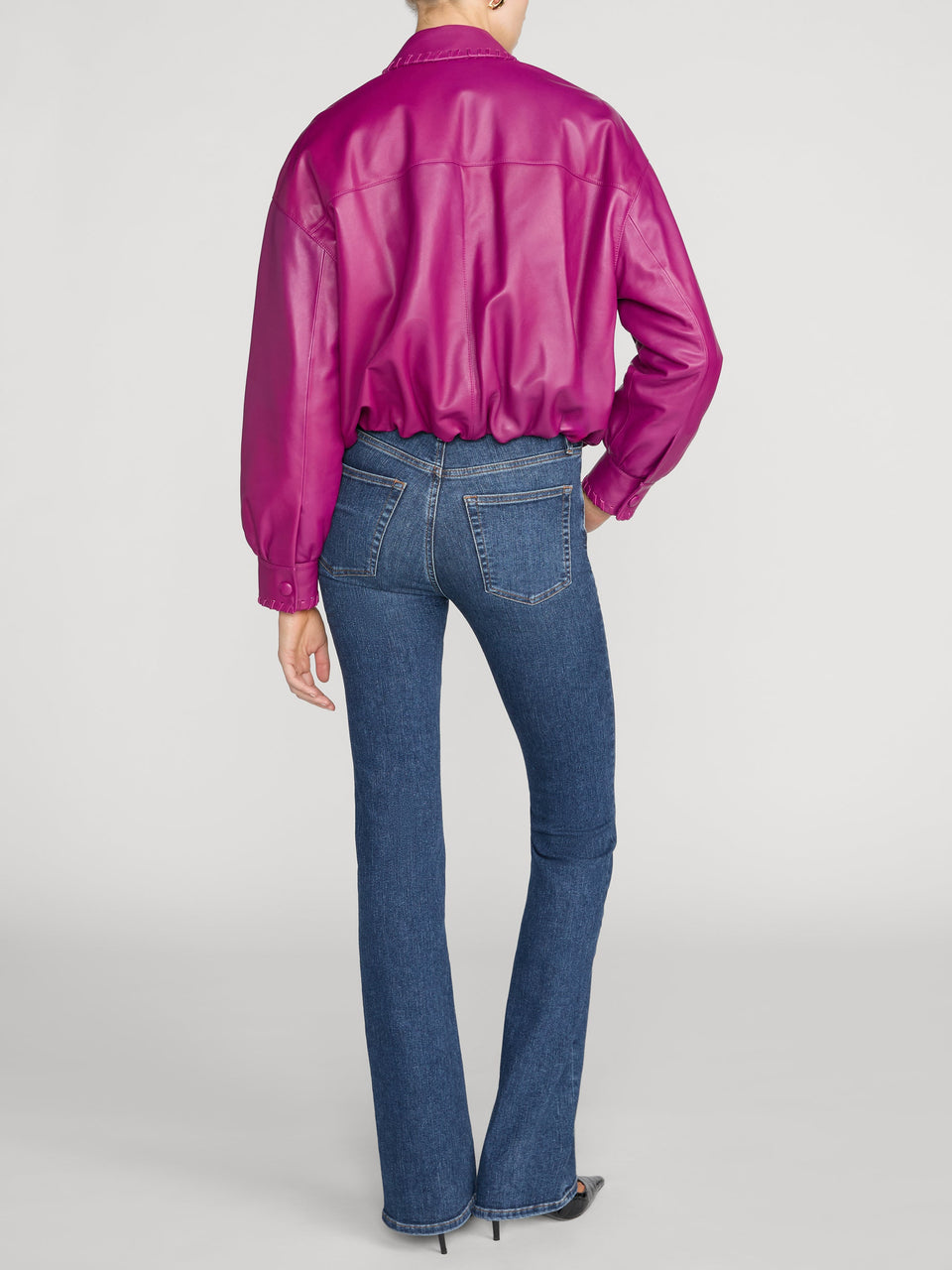 Jeans bootcut à taille haute Reboot
