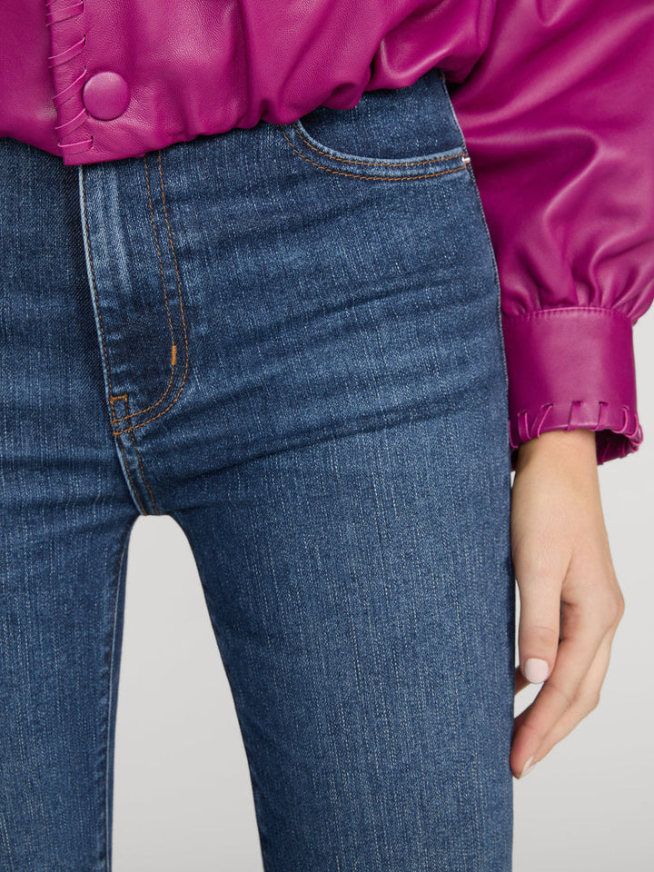 Jeans bootcut à taille haute Reboot