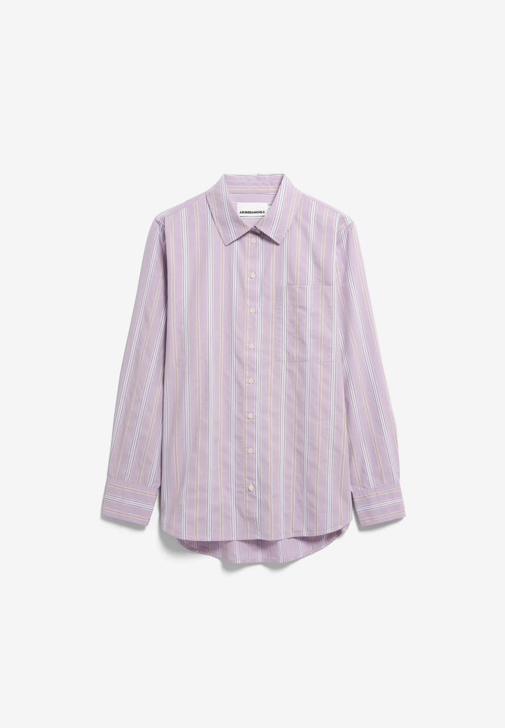 Chemise surdimensionnée à rayures