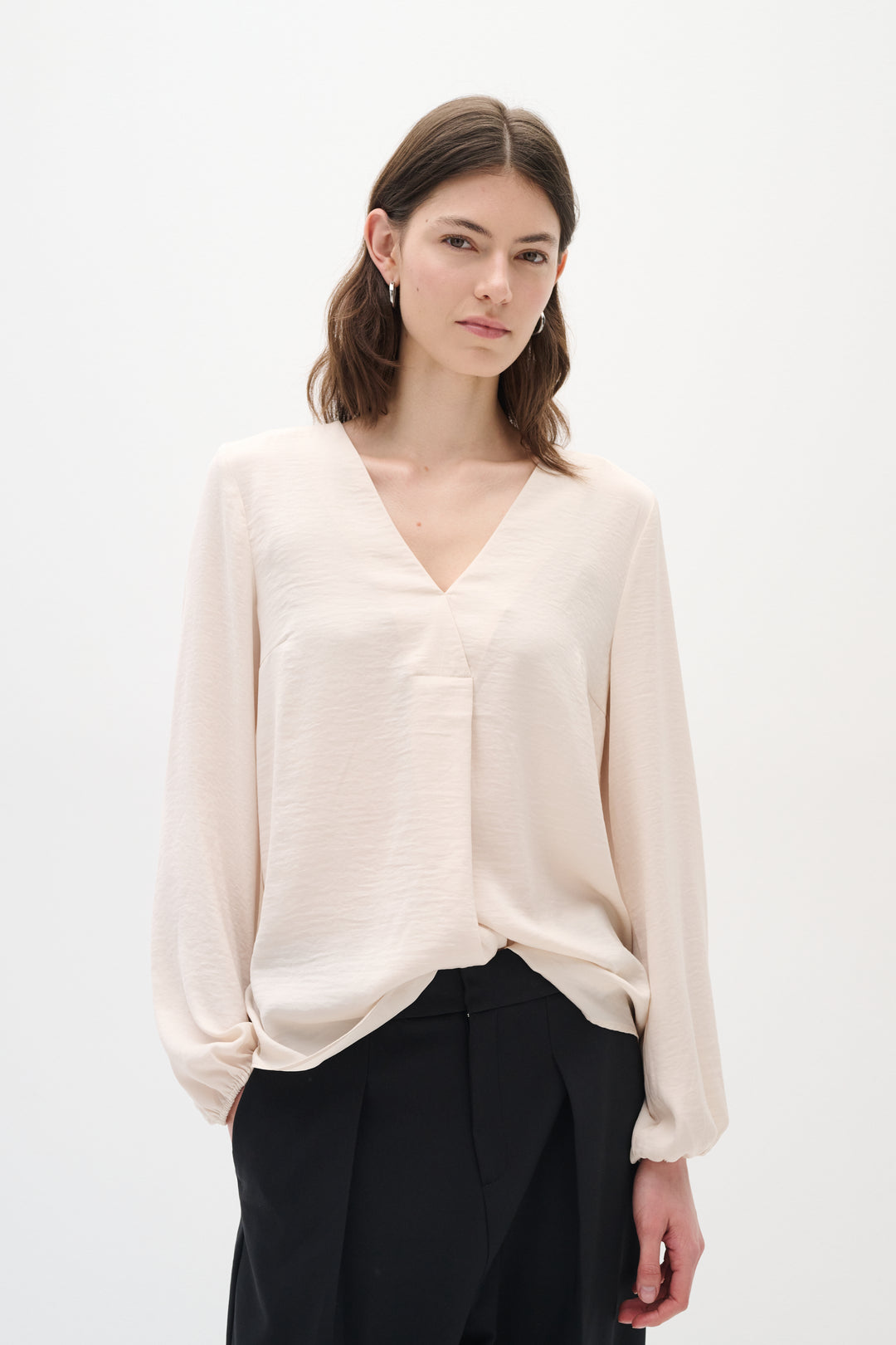 Blouse légère avec col V Rinda