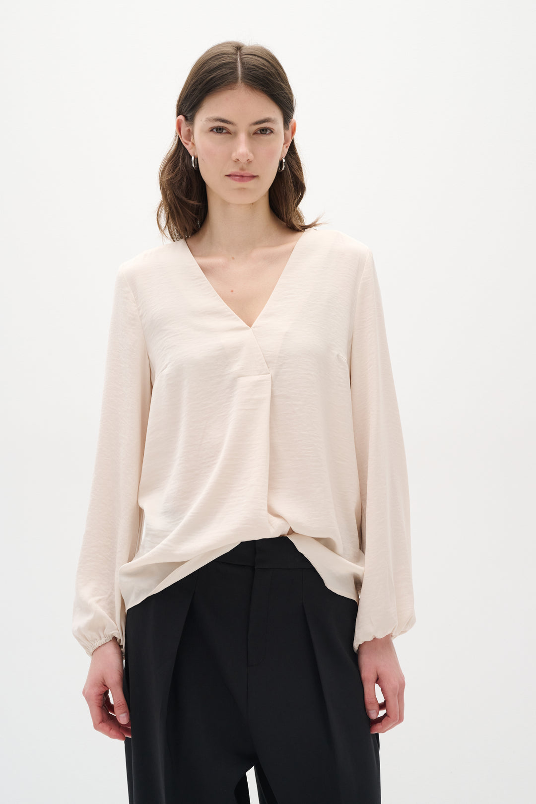 Blouse légère avec col V Rinda
