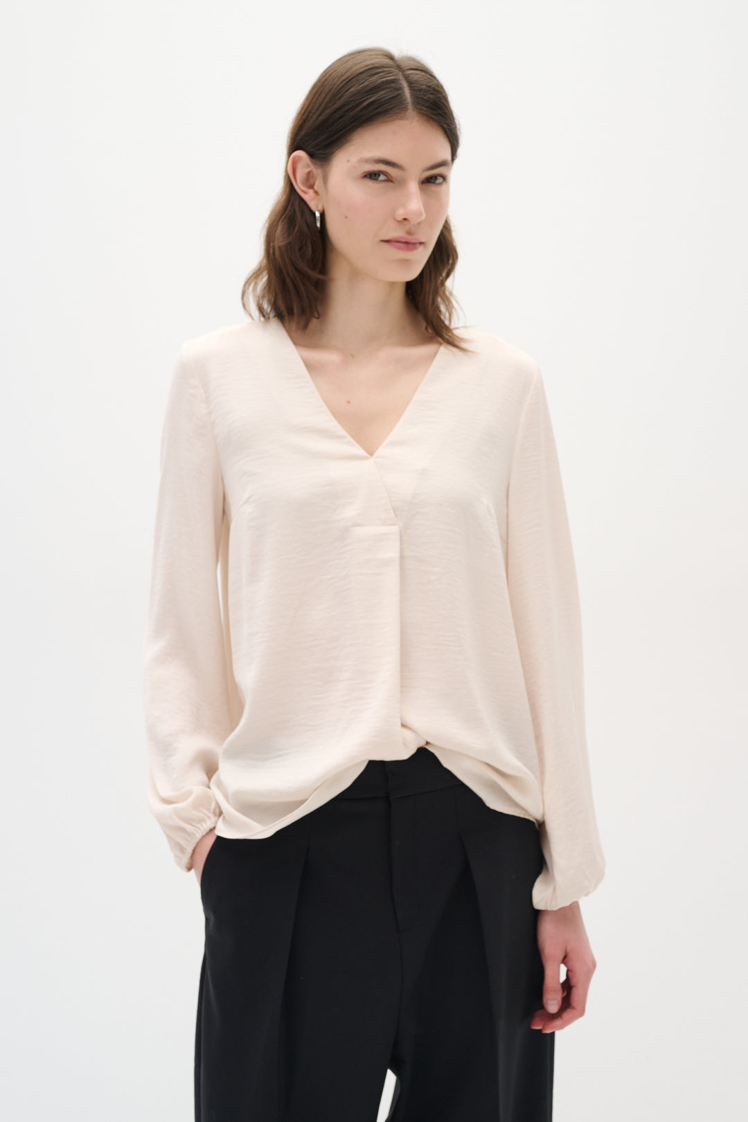 Blouse légère avec col V Rinda