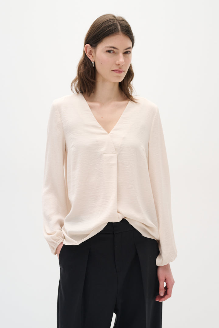 Blouse légère avec col V Rinda