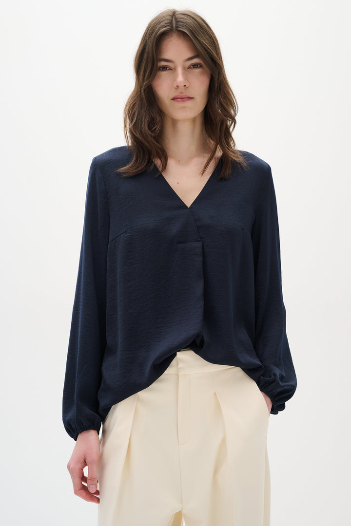 Blouse légère avec col V Rinda