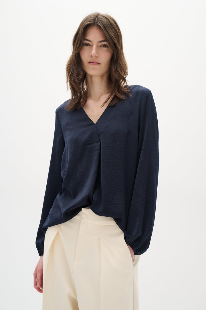 Blouse légère avec col V Rinda
