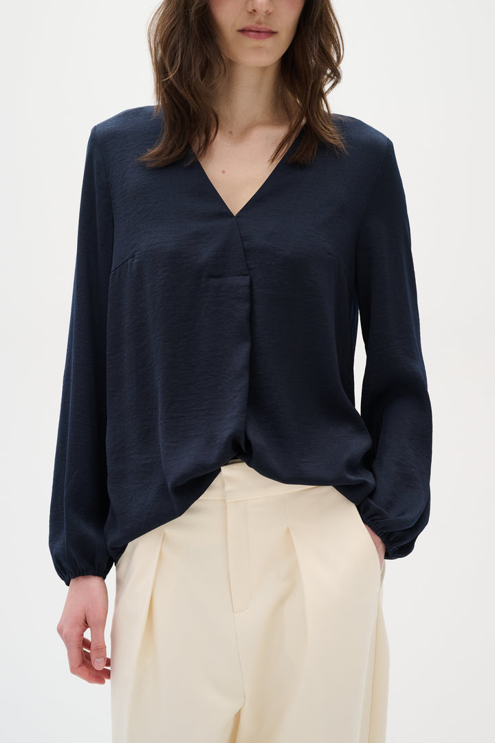 Blouse légère avec col V Rinda