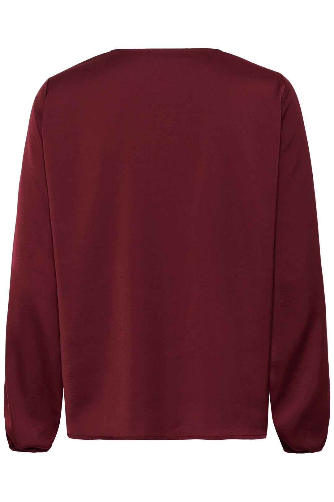 Blouse satinée col en V Rinda