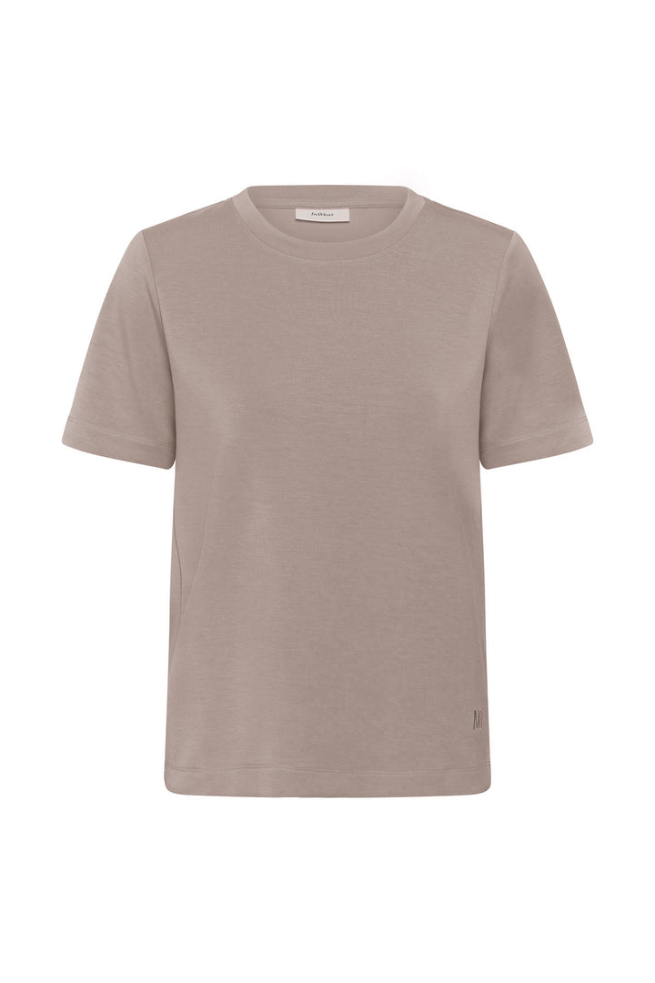 T-shirt Karmen Vincent structuré à col rond