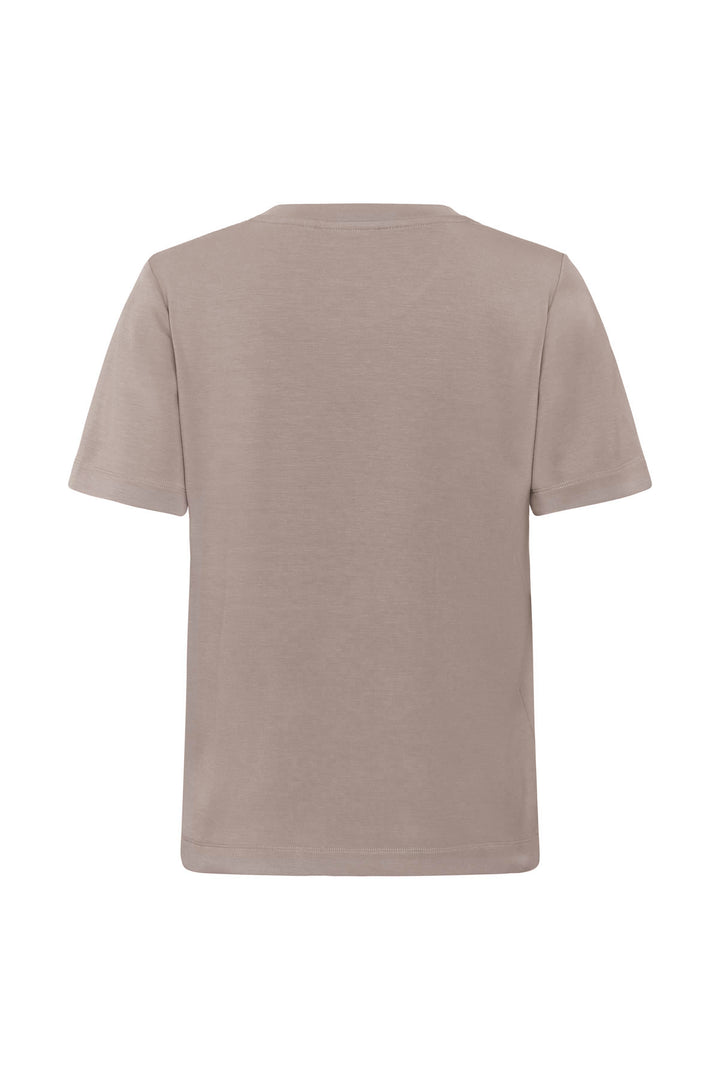 T-shirt Karmen Vincent structuré à col rond