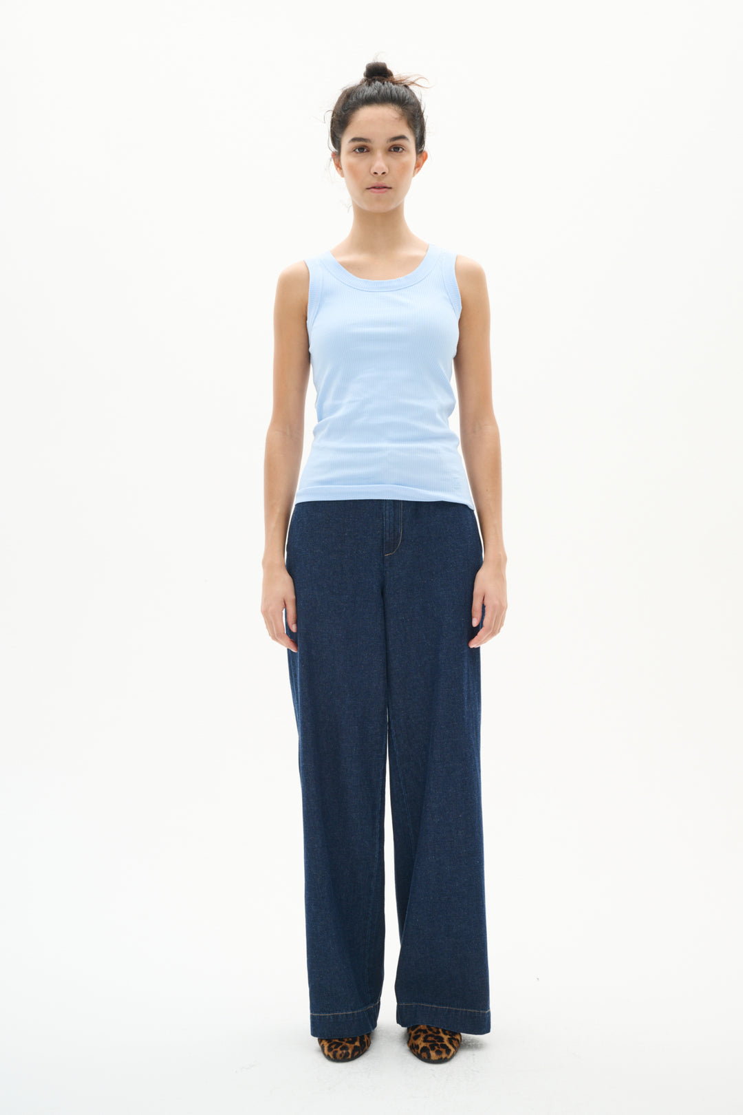 Camisole côtelée avec col rond Dagna - Windsurfer