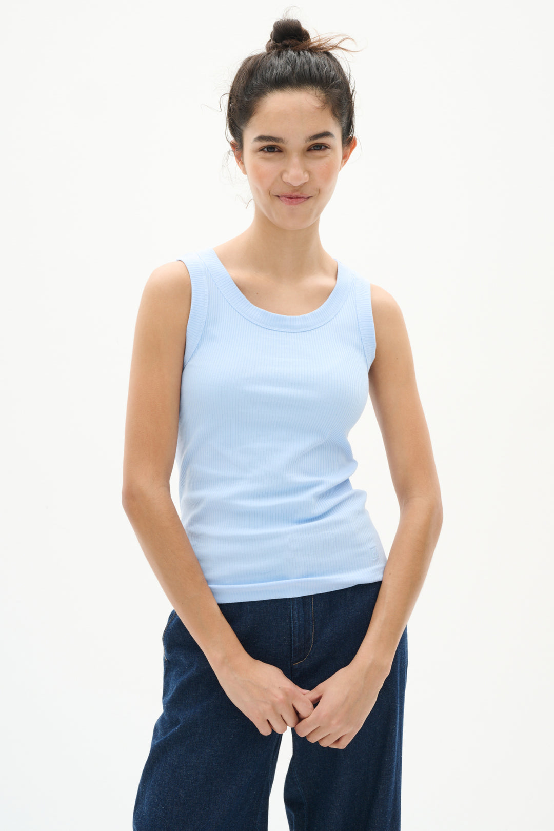 Camisole côtelée avec col rond Dagna - Windsurfer