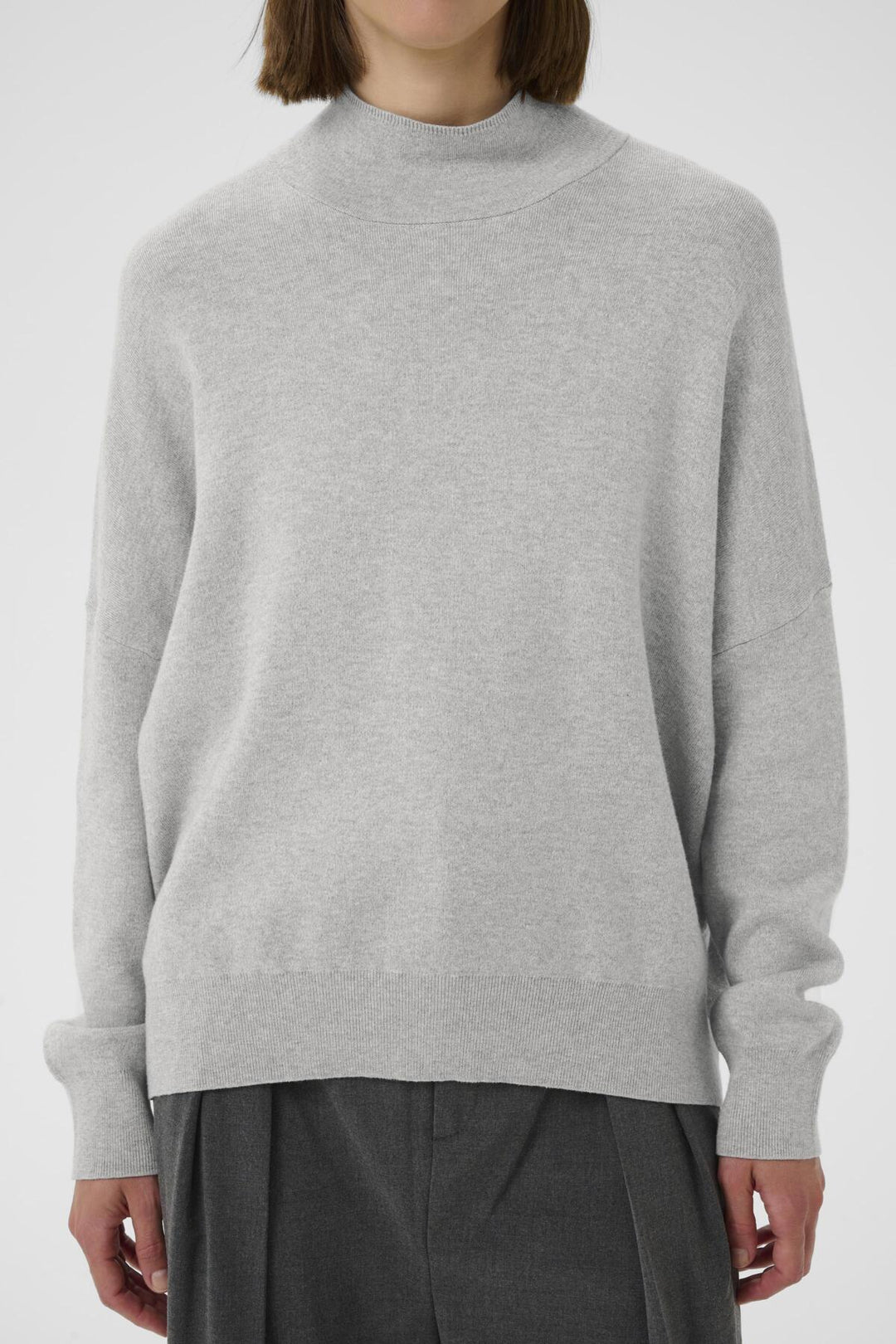 Pull en coton avec col montant Tenley