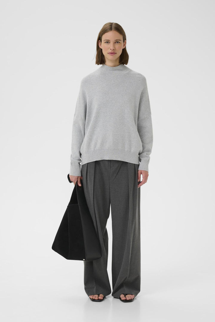 Pull en coton avec col montant Tenley