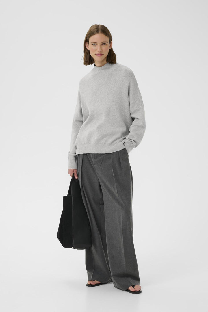Pull en coton avec col montant Tenley