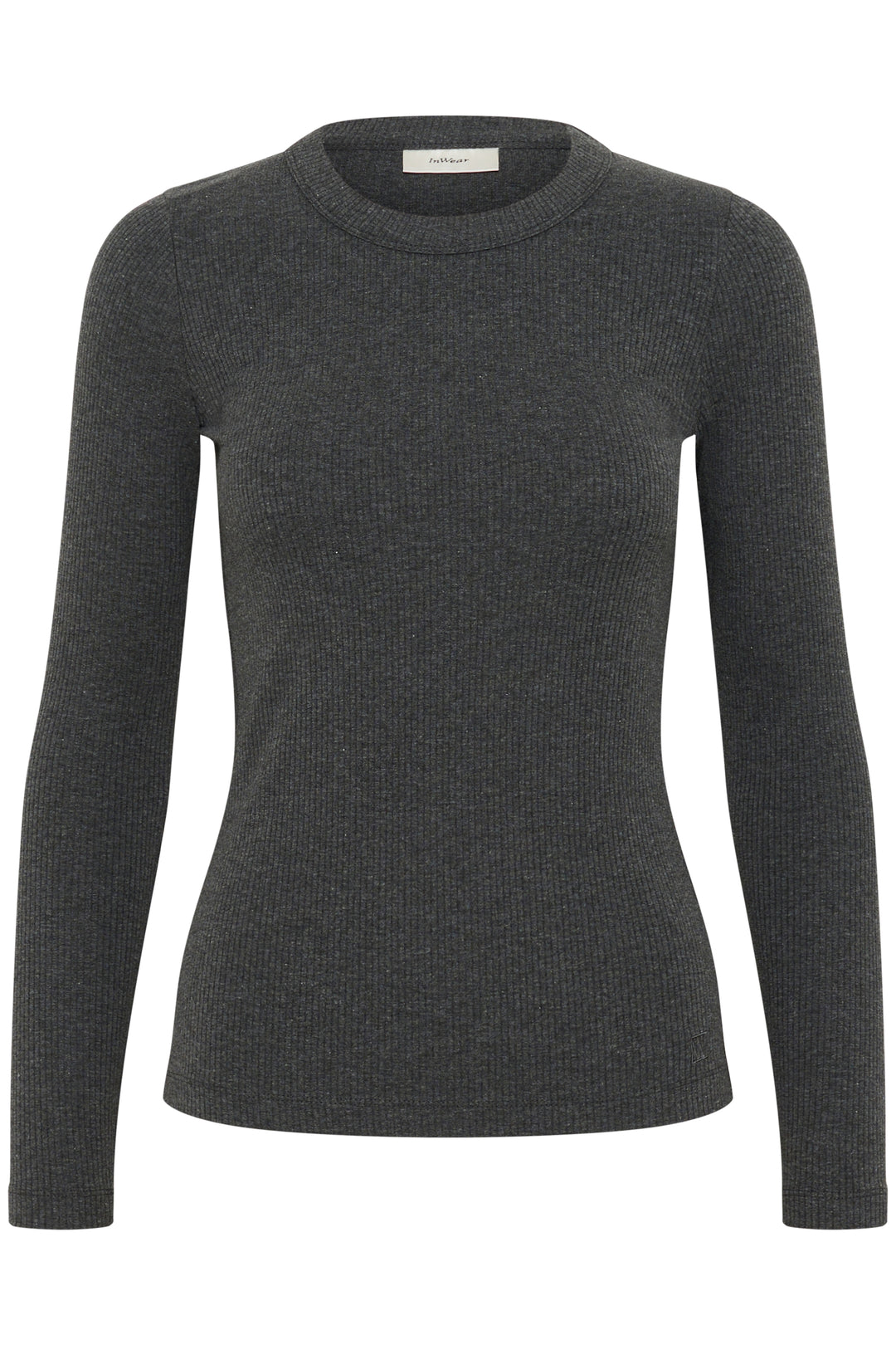 T-shirt côtelé à manches longues Dagna