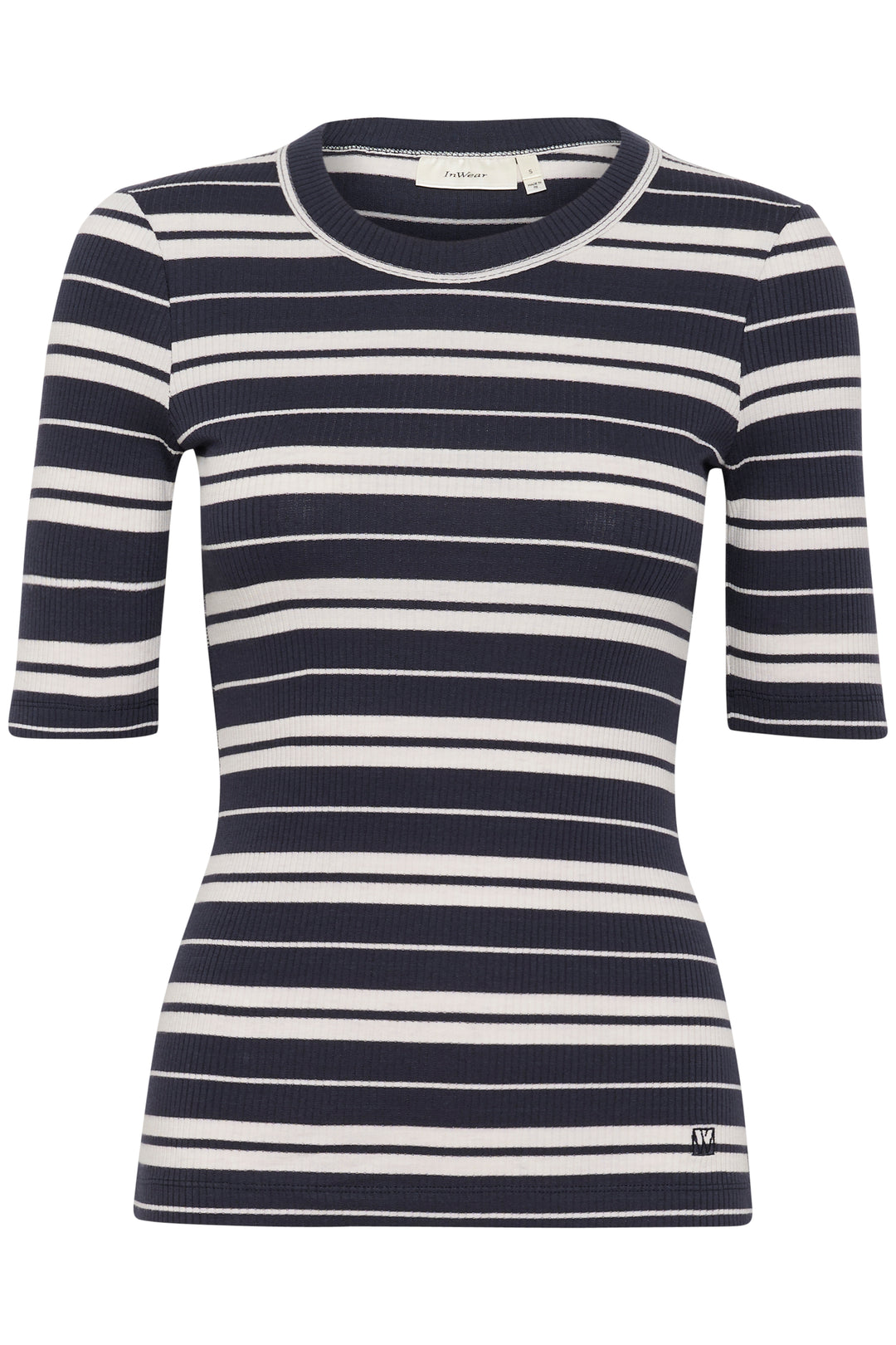 T-shirt en coton rayé Dagna