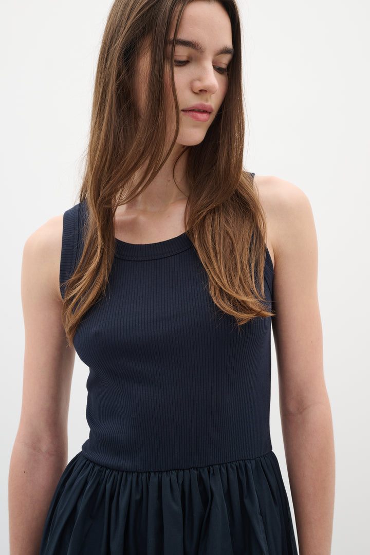 Robe midi côtelé Dagnama