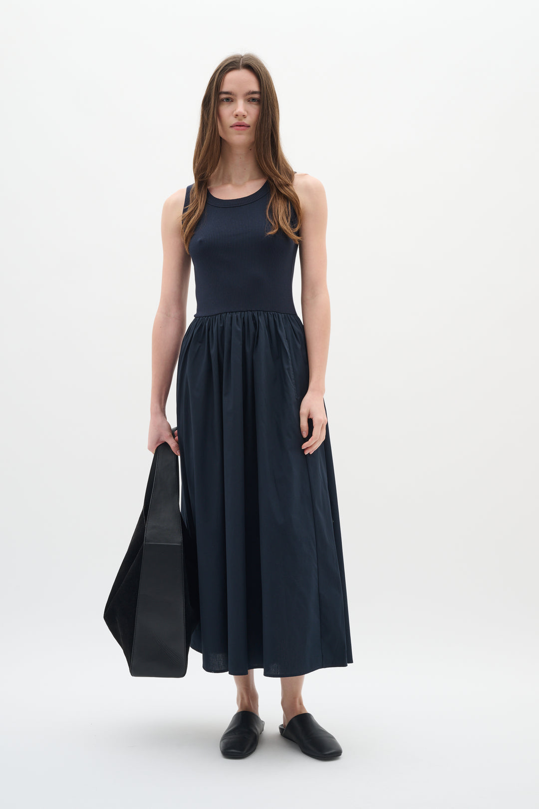 Robe midi côtelé Dagnama
