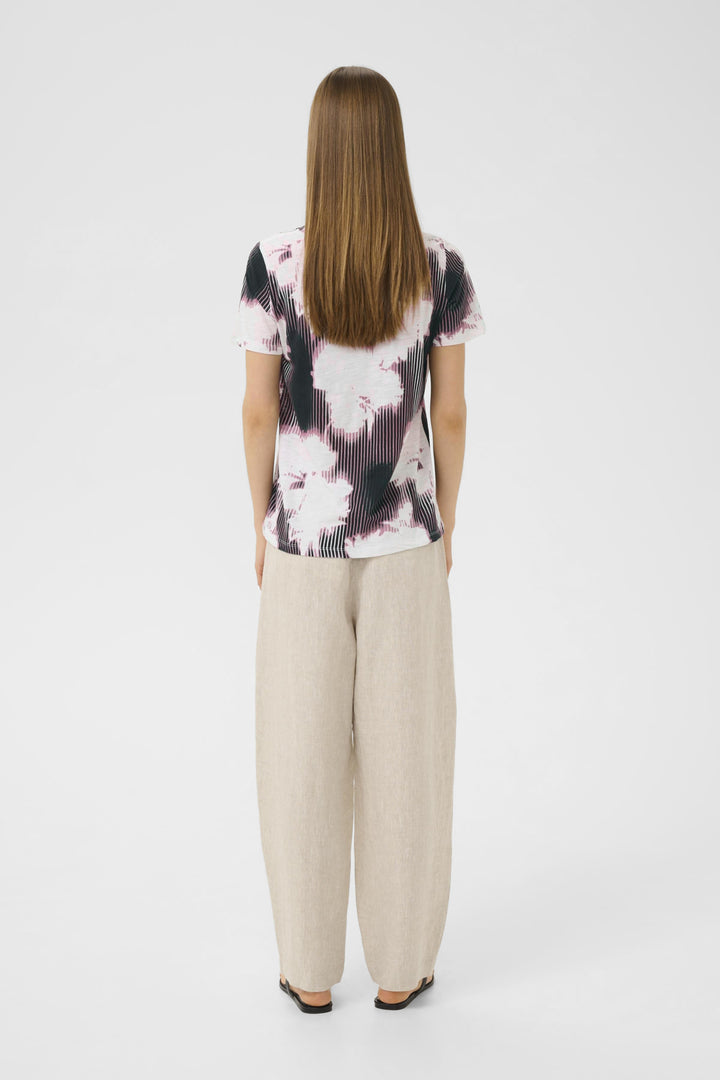 T-shirt avec imprimé abstrait Alma