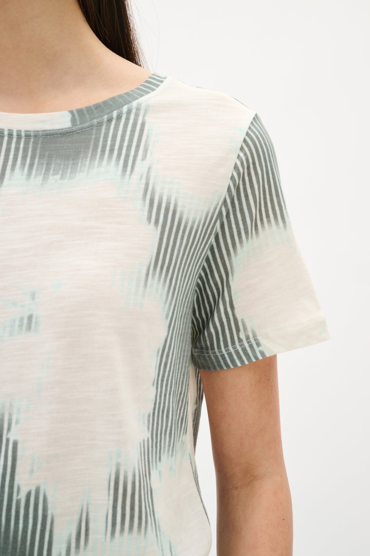 T-shirt avec imprimé abstrait Alma