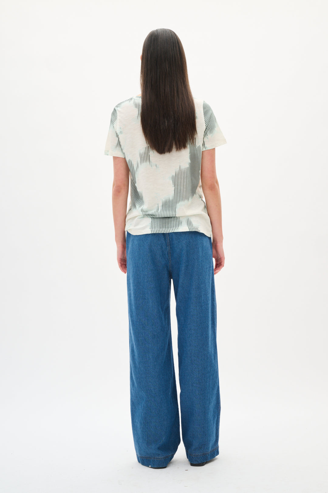 T-shirt avec imprimé abstrait Alma