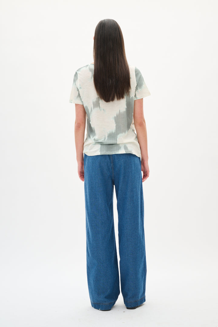 T-shirt avec imprimé abstrait Alma