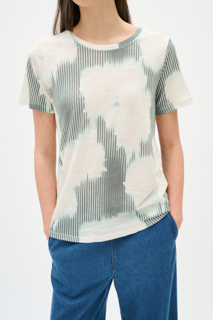 T-shirt avec imprimé abstrait Alma
