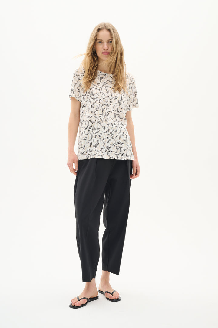 T-shirt avec imprimé arabesque Alma